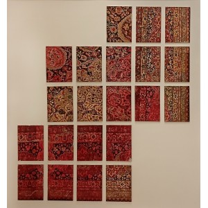 Iman Ahmed, 72 x 66 Inch, Acrylic, Abstract Painting, AC-IAHM-002